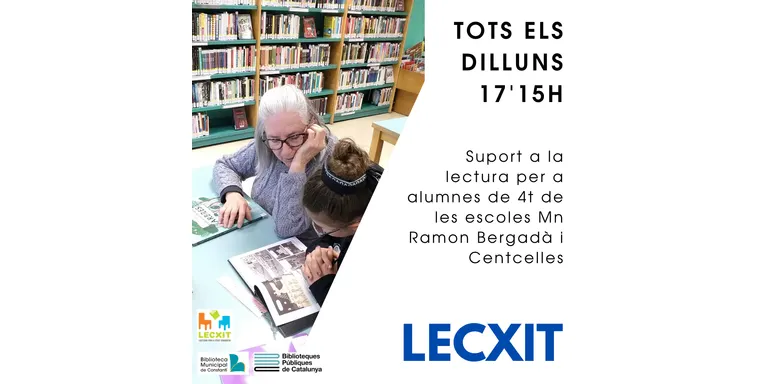 La Biblioteca acollirà la sessió de presentació del projecte LECXIT
