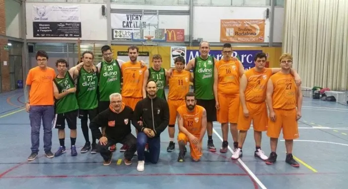 Equip de BÃ squet de FEDAMAR ( Foto: FundaicÃ³ FEDAMAR )