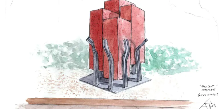 La Seu d’Urgell estrena una escultura d’homenatge a Lluís Companys