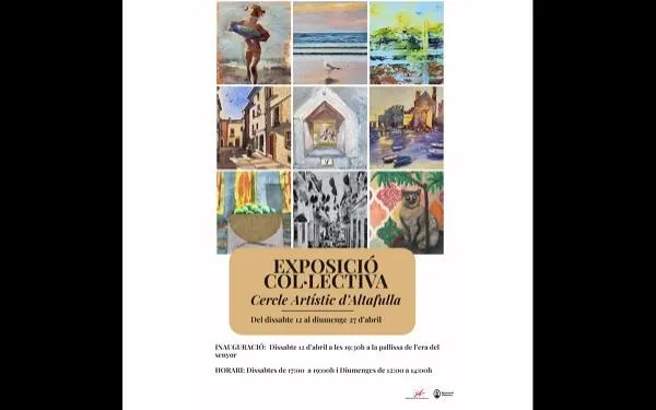 Els artistes d’Altafulla reuneixen el seu art en una exposició conjunta que s’inaugura aquest dissabte