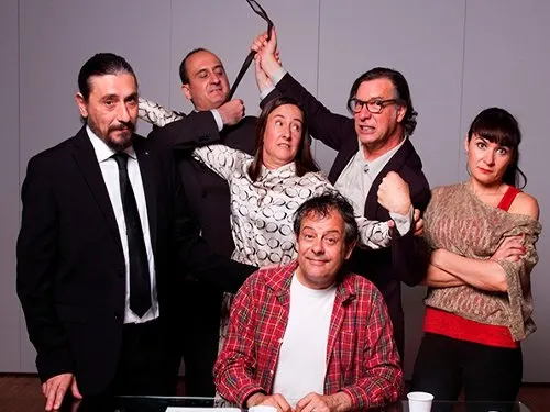 Els protagonistes de "El tràmit" (foto: cedida)