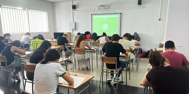 104 alumnes dels instituts de Pineda s'examinen fins dijous de la selectivitat
