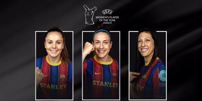 Triplet històric: Putellas, Hermoso i Martens candidates a millor jugadora de l'any