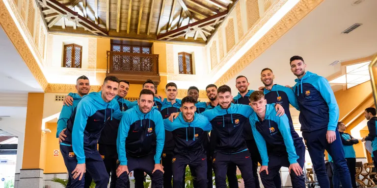 El Barça ja és a Granada per afrontar la Copa de Futbol Sala