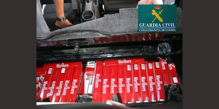 Un detingut a Alàs per contraban de tabac