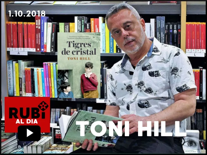 TONI HILL - llibre 'Tigres de vidre' / 'Tigres de cristal'