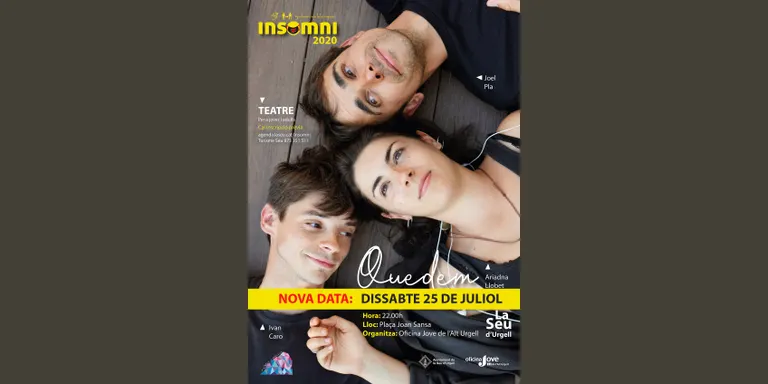 Nova sessió de l'obra de teatre 'Quedem' a la Seu d'Urgell
