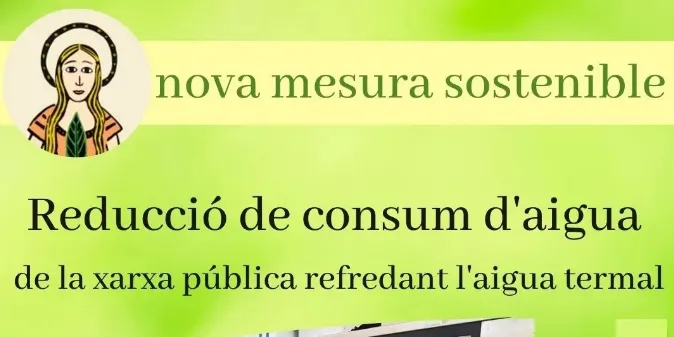 La Fundació Santa Susanna rentarà la roba amb aigua termal i estalviarà 11.800 litres de la xarxa pública al dia