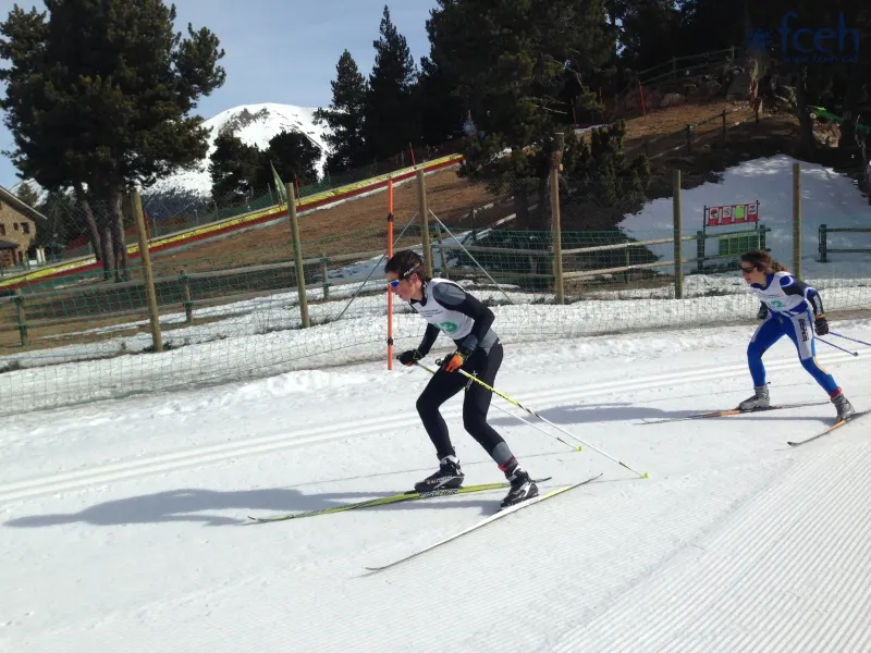 Julen Armendariz i Laia Aubert - Campionats de Catalunya Relleus a La Rabassa