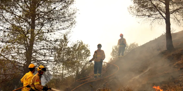 Els Agents Rurals apunten a l'activitat humana com a origen de l'incendi del Bages