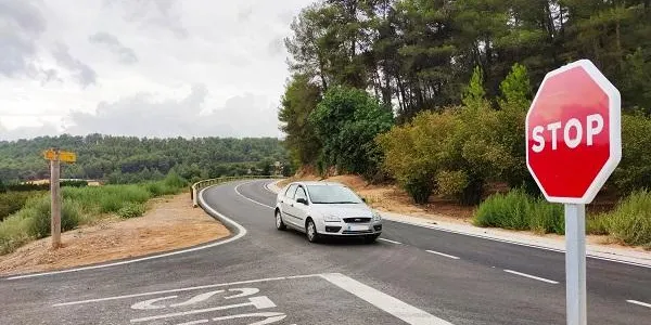 Obre al trànsit la nova carretera TV-7002 de Vimbodí a Poblet
