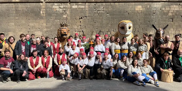 L'Àliga de Torredembarra balla a Barcelona