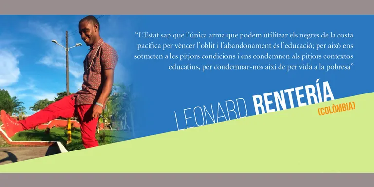 El jove raper i activista colombià Leonard Rentería oferirà una xerrada dissabte a les 12h a la Sala de Plens