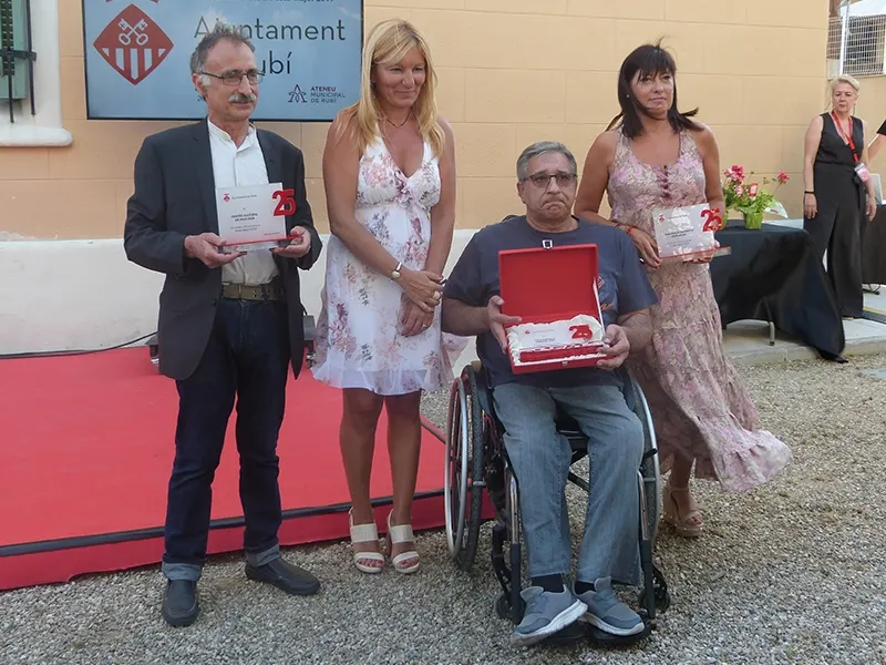 Pere Bel, Ana María Martínez, Josep Bernabeu i Montserrat Corderas