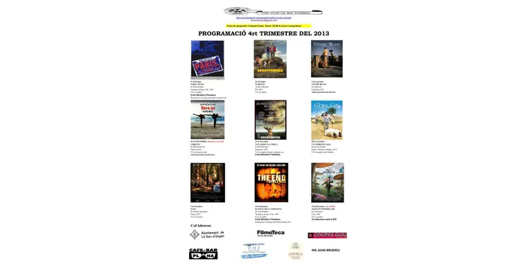 El Cineclub la Seu d'Urgell obre la temporada de tardor amb 'Paris, Texas'