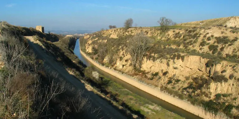 El Dia del Terme visita la trinxera del Canal d'Urgell i "l'Alcantarilla"