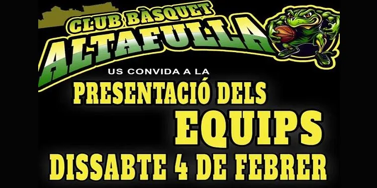 El CB Altafulla – BBG celebra aquest dissabte la presentació de la temporada 2022-23