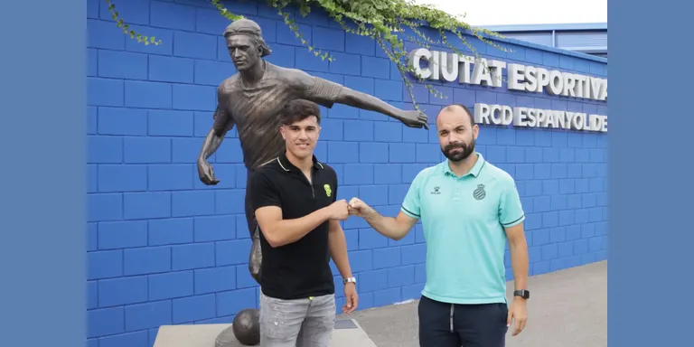 El davanter de l'Atlètico Abde Damar arriba cedit a l'Espanyol B