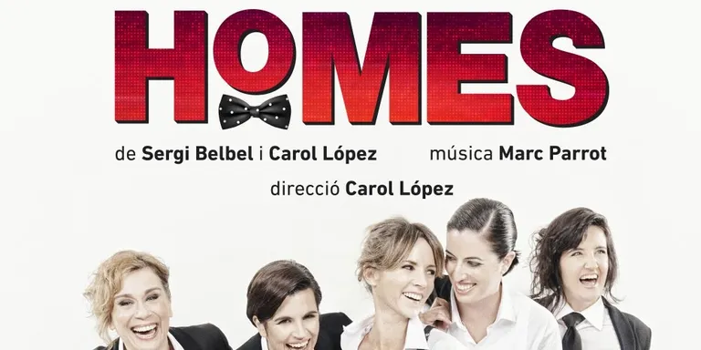 “Homes, la comèdia musical”, teatre al “notRubí” només per 6 euros