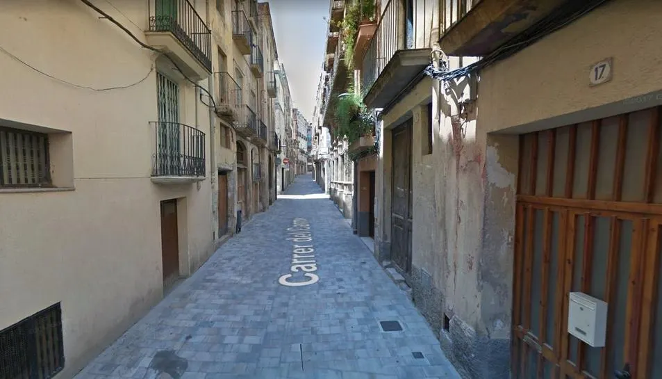 Esfondrament al carrer del Carme