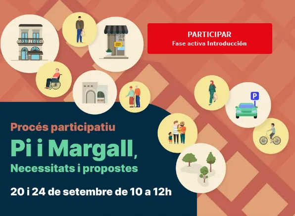 Les informadores del procés participatiu per la reforma de l'avinguda Pi i Margall comencen la feina