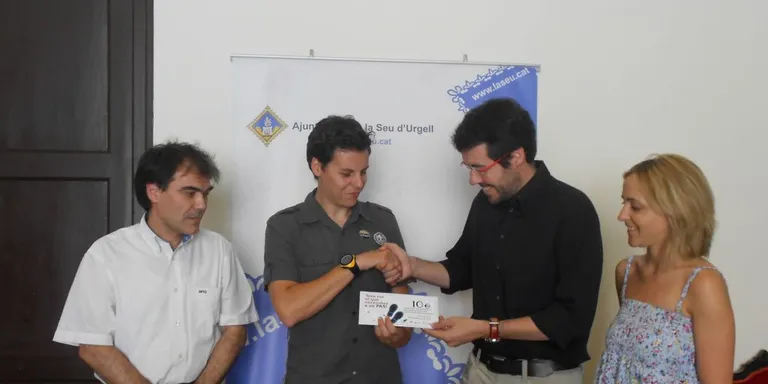 L'urgellenc Juanjo Jarauta, guanyador del concurs de disseny de la samarreta del Lipdub La Seu
