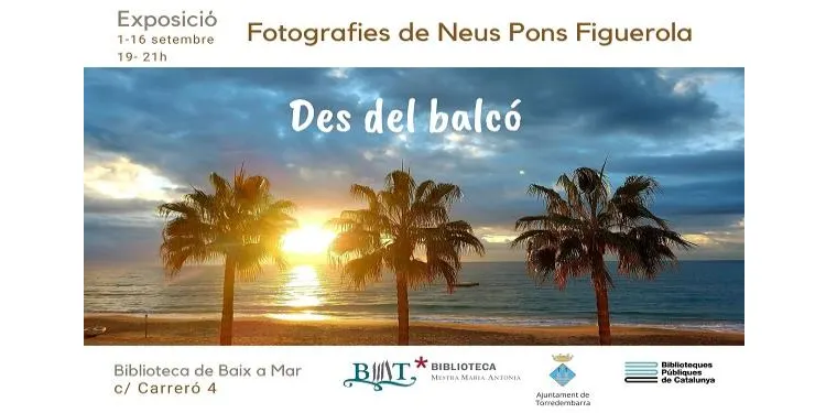 La Biblioteca de Baix a Mar de Torredembarra acull una mostra de fotografies d’una veïna del barri