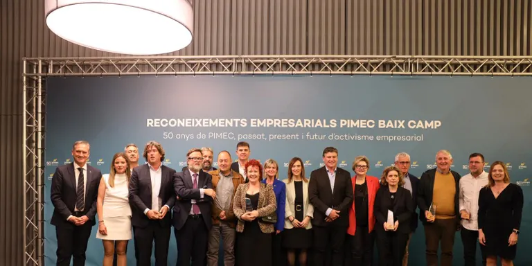 PIMEC atorga cinc reconeixements a iniciatives empresarials del Baix Camp