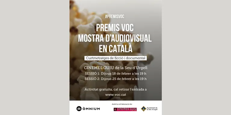 Les projeccions dels Premis Versió Original en Català tornen a la Seu d'Urgell
