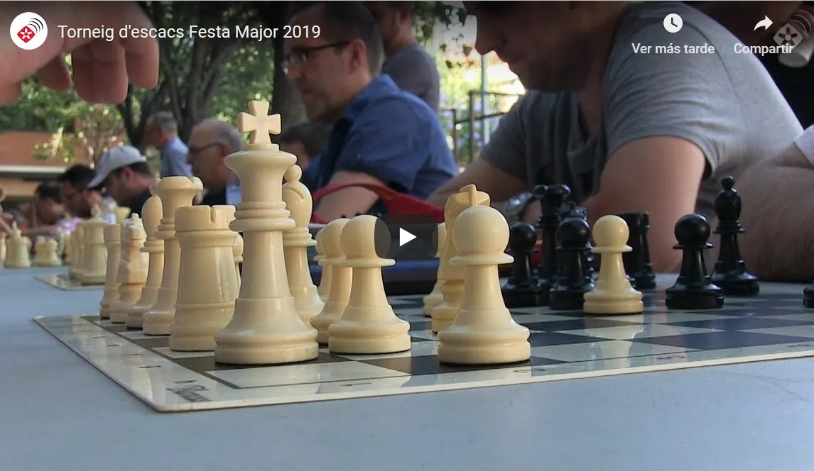 El torneig de Festa Major d'escacs no acaba de convèncer