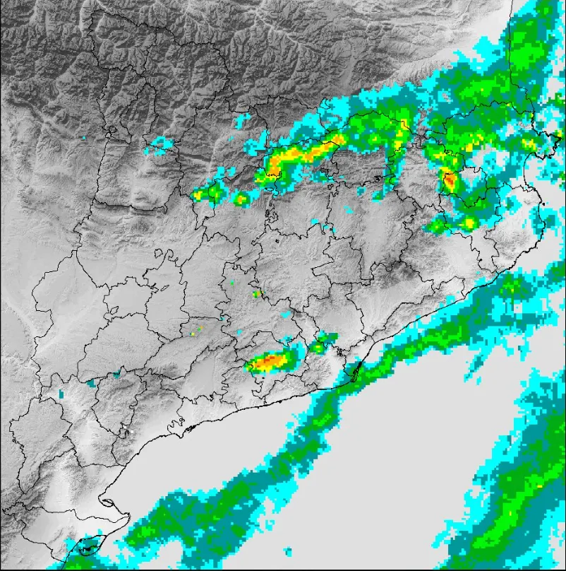 Sant Boi viu un matí de calma tensa a l'espera d'unes pluges que s'han desviat