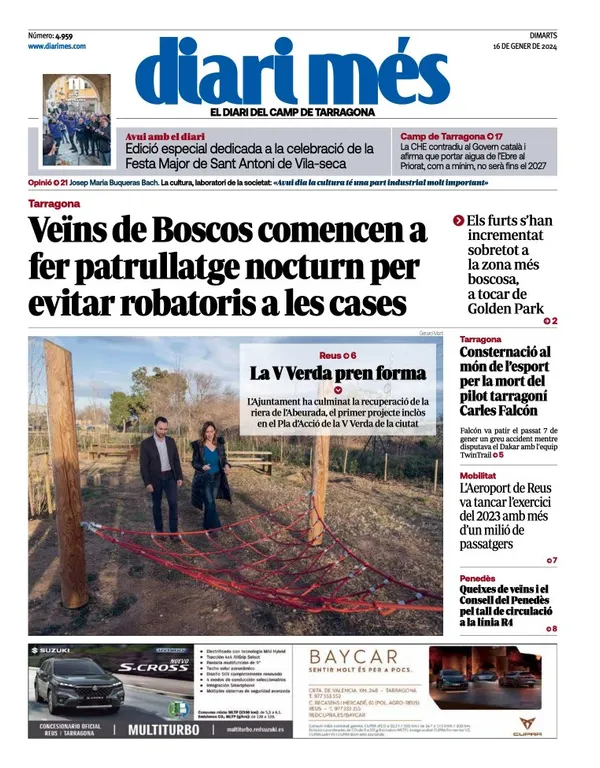 Cop d'ull als diaris d'aquest dimarts 16 de gener