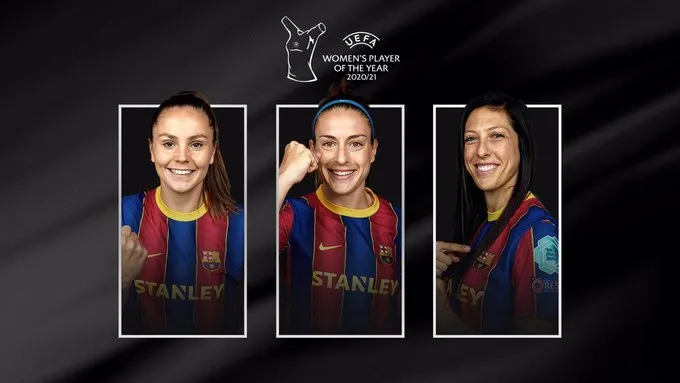 Triplet històric: Putellas, Hermoso i Martens candidates a millor jugadora de l'any