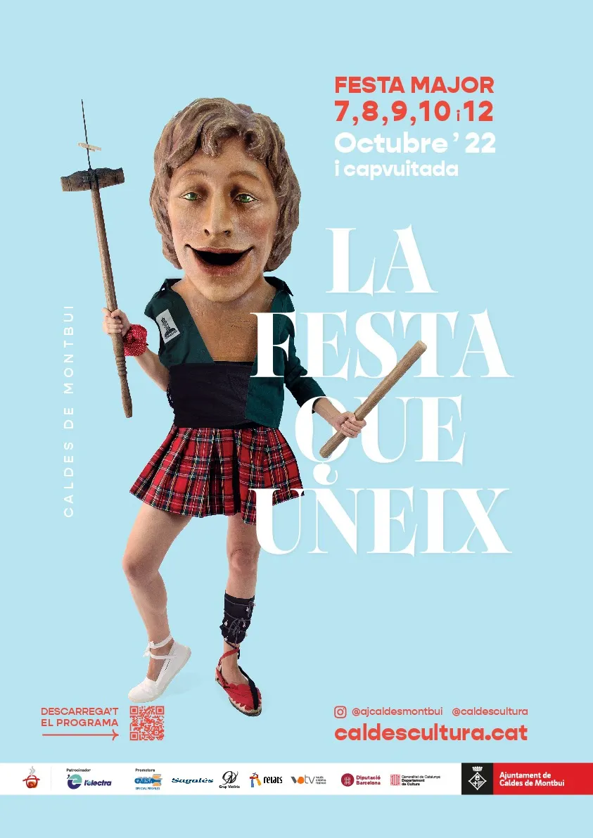 Aquí teniu tota la programació de la Festa Major 2022