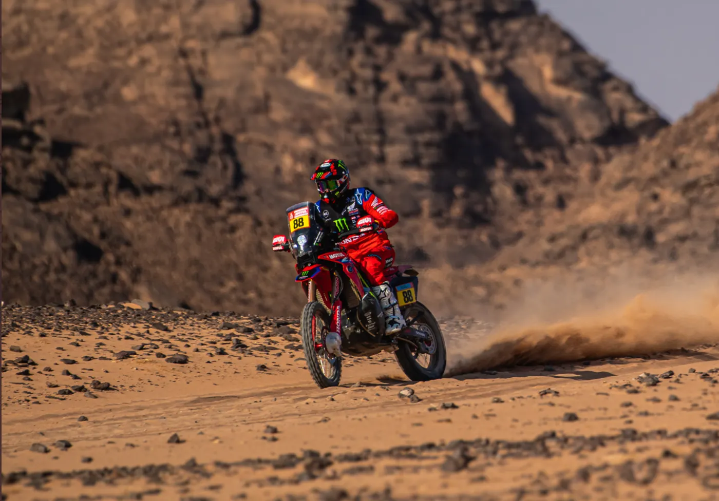 Joan Barreda entra al podi de la 10ª etapa del Dakar