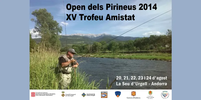 Arrenca l'Open dels Pirineus 2014-XV Trofeu Amistat de pesca a mosca
