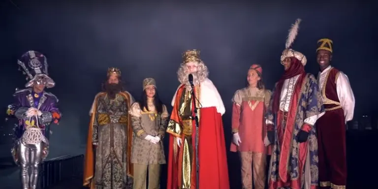 Els Reis d'Orient arriben a la Seu d'Urgell