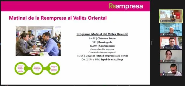 Una dotzena d’empreses de Caldes i comarca participen a la 3a Matinal de la Reempresa del Vallès Oriental