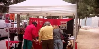 Trobada de membres de la CNT de Catalunya i les Illes Balears a Pineda