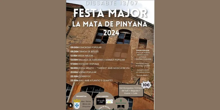 Arriba la Festa Major de la Mata de Pinyana