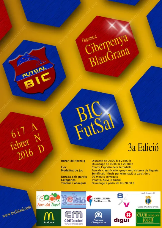 El CEC La Seu participa al BIC FUTSAL-BlauGrana Internacional Cup