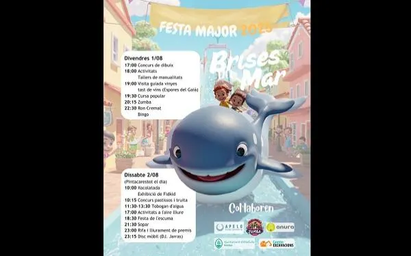 Aquest divendres arrenca la Festa Major de Brises del Mar