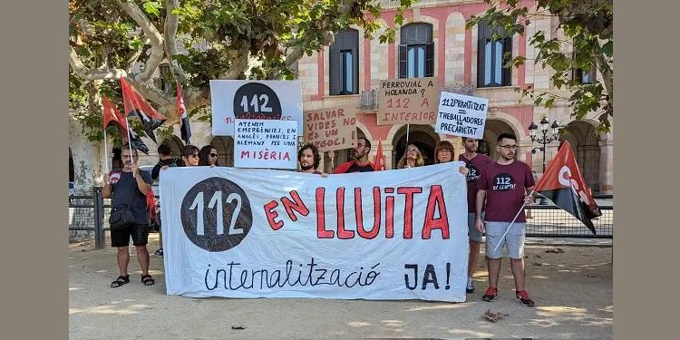 Els treballadors del 112 a Reus mantenen la vaga indefinida després de no arribar a un acord amb l'empresa gestora d’aquest servei