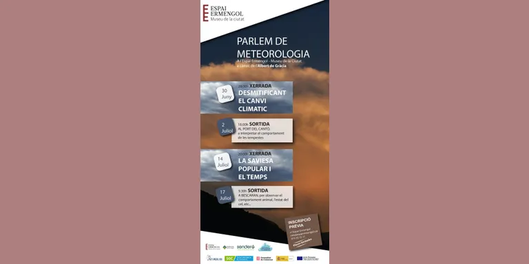 L'Espai Ermengol de la Seu presenta el cicle 'Parlem de Meteorologia'