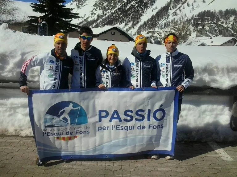 El Catalunya Team d'esquí nòrdic supera les expectatives a la prestigiosa Engadin Ski Marathon
