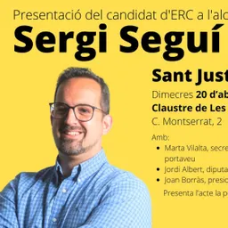 Entrevistes de la Justa del 19/4/2022 — Mascaretes fora a l’escola; Sant Jordi i Dia de la Dansa; residus amb xip i porta a porta; fotolinera i energia compartida; reforma de l’Ateneu; ERC presenta candidatura - episode art