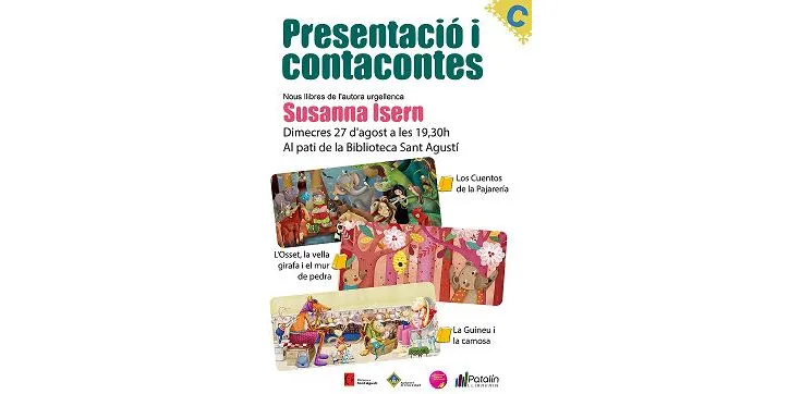 Susanna Isern presenta els seus nous contes a la Seu