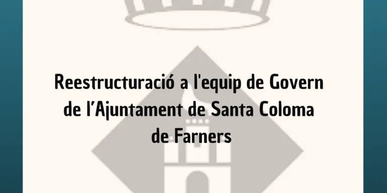 L'exalcaldessa de Santa Coloma de Farners abandona l'equip de govern, però manté l'acta de regidora