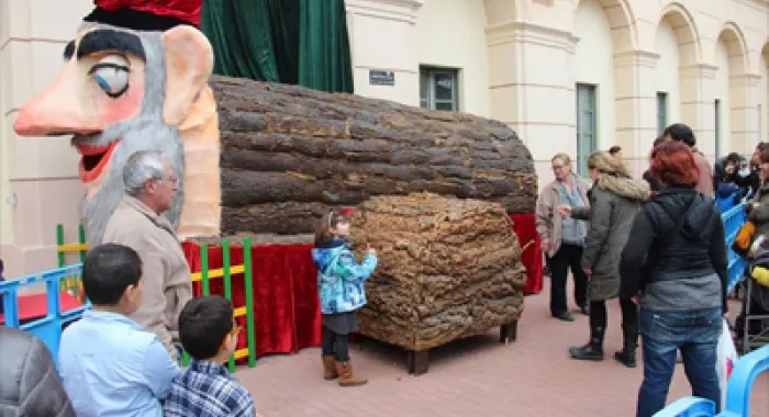 El TiÃ³ d'Arenys s'ha traslladat aquest cap de setmana al pati del XifrÃ© (Foto: Ajuntament d'Areny