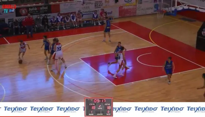 El CB Valls femení venç el Cornellà en un partit que arriba a la pròrroga